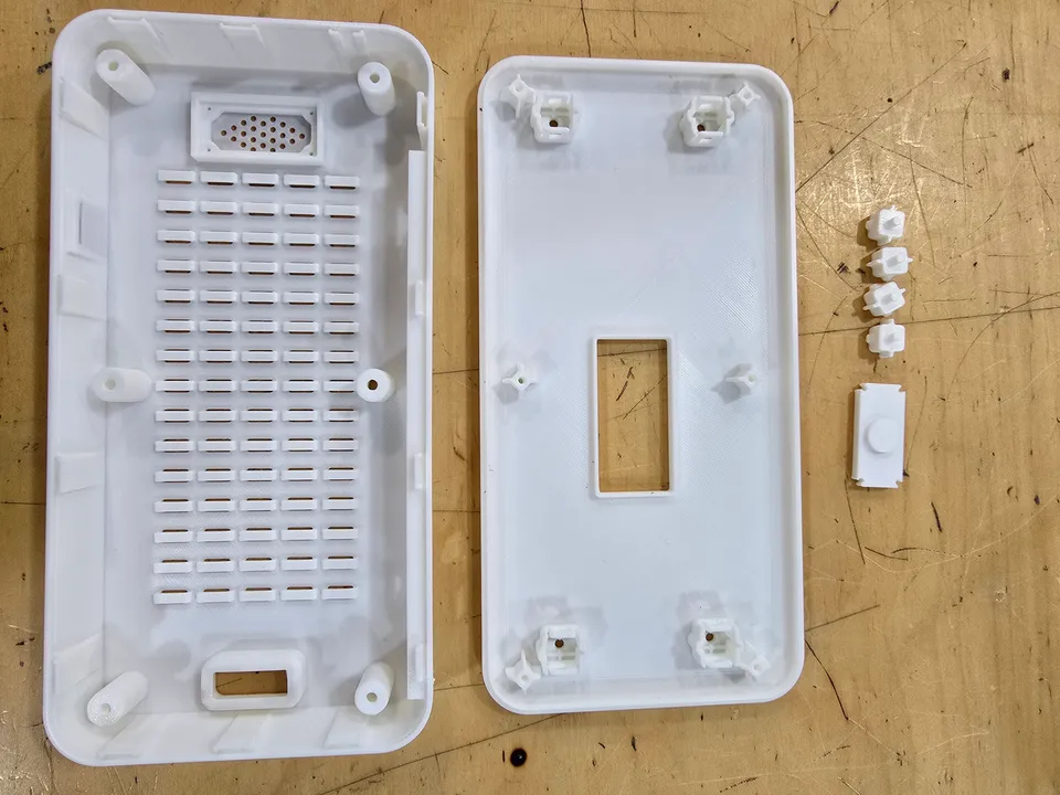 Hardware External Case — FDM PLA 3D print